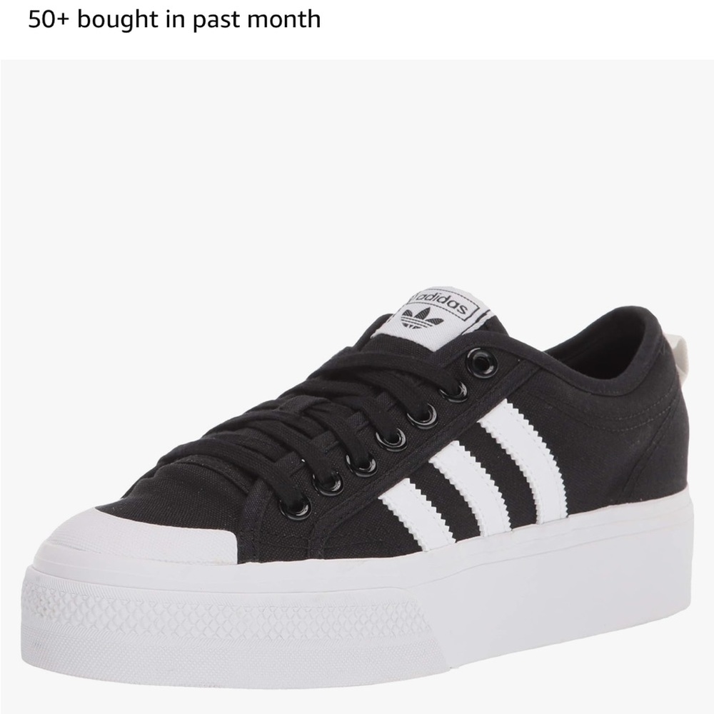 Adidas platform sneaker. Size 10